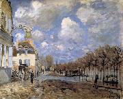 Alfred Sisley Flood at Port-Marly oil on canvas